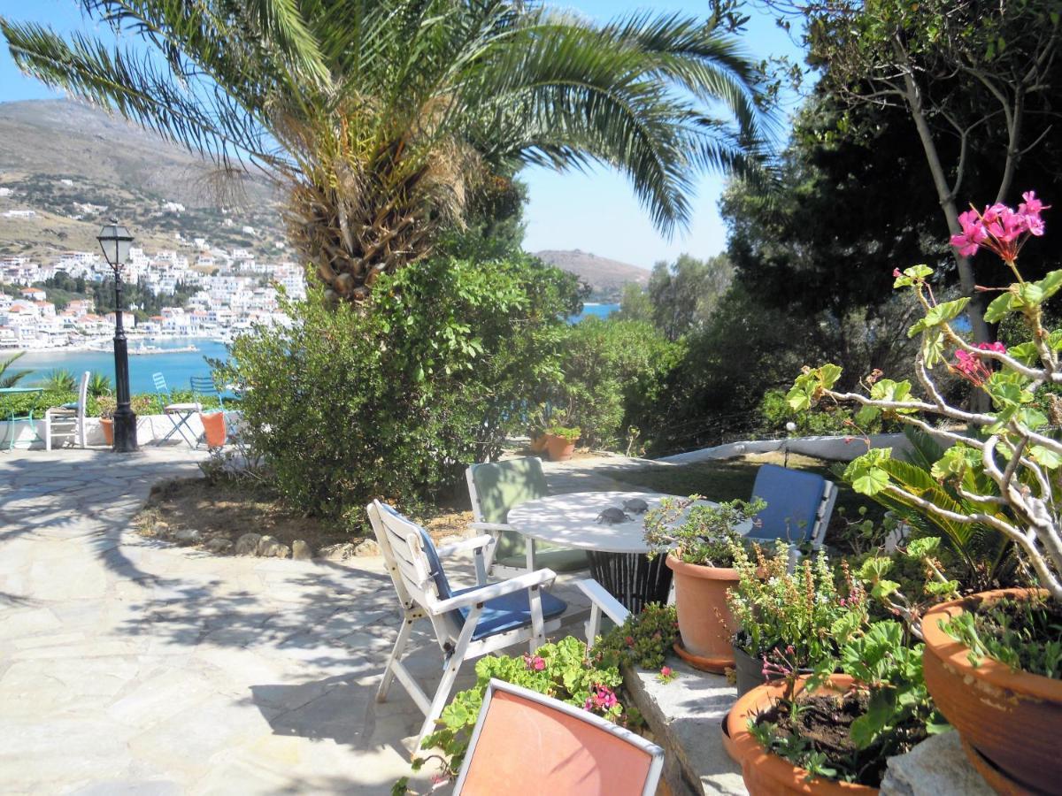 Hotel Blue Dolphin Batsi Exterior foto