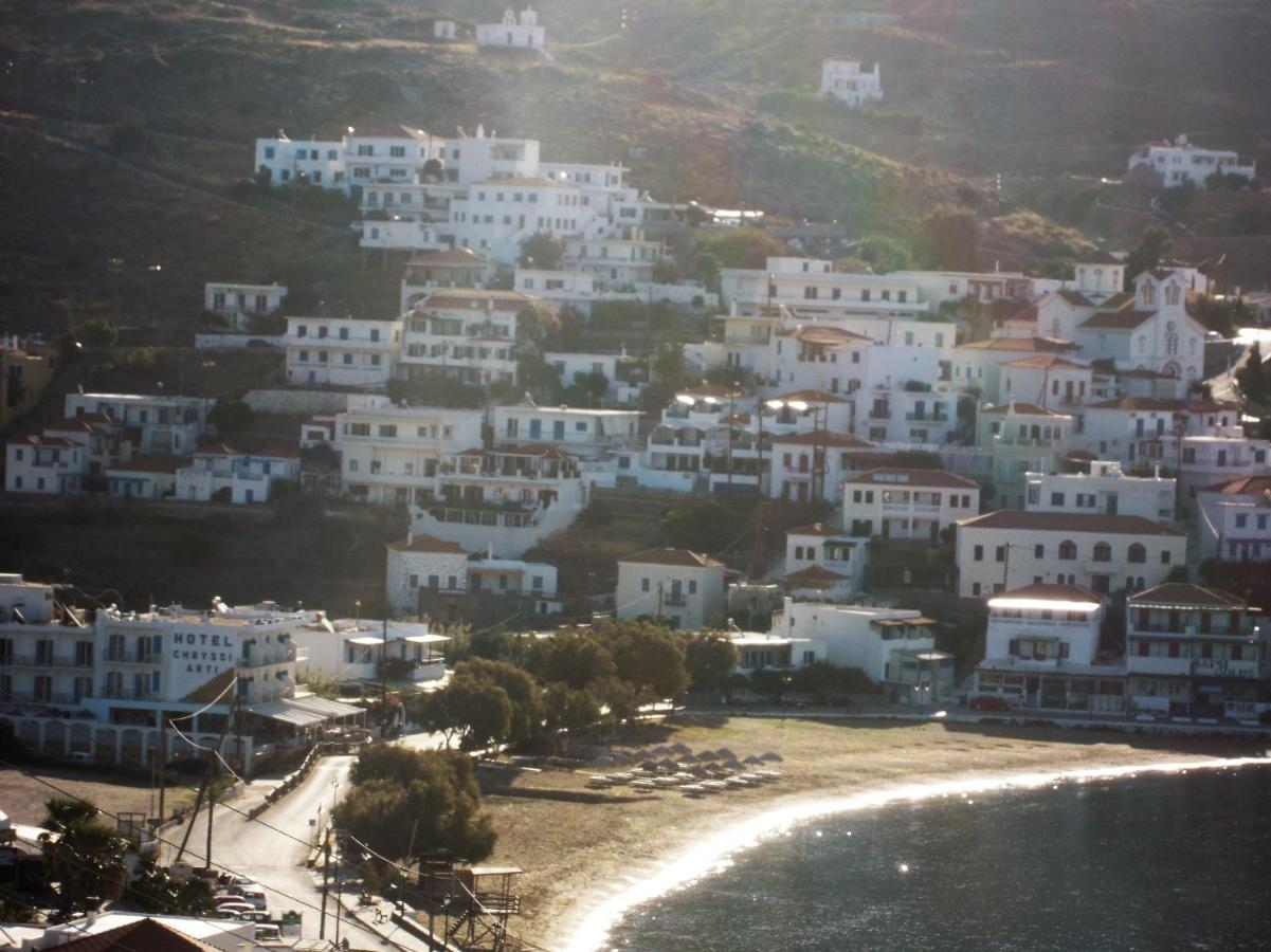 Hotel Blue Dolphin Batsi Exterior foto