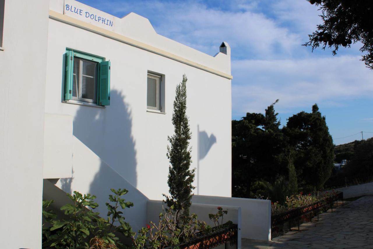 Hotel Blue Dolphin Batsi Exterior foto