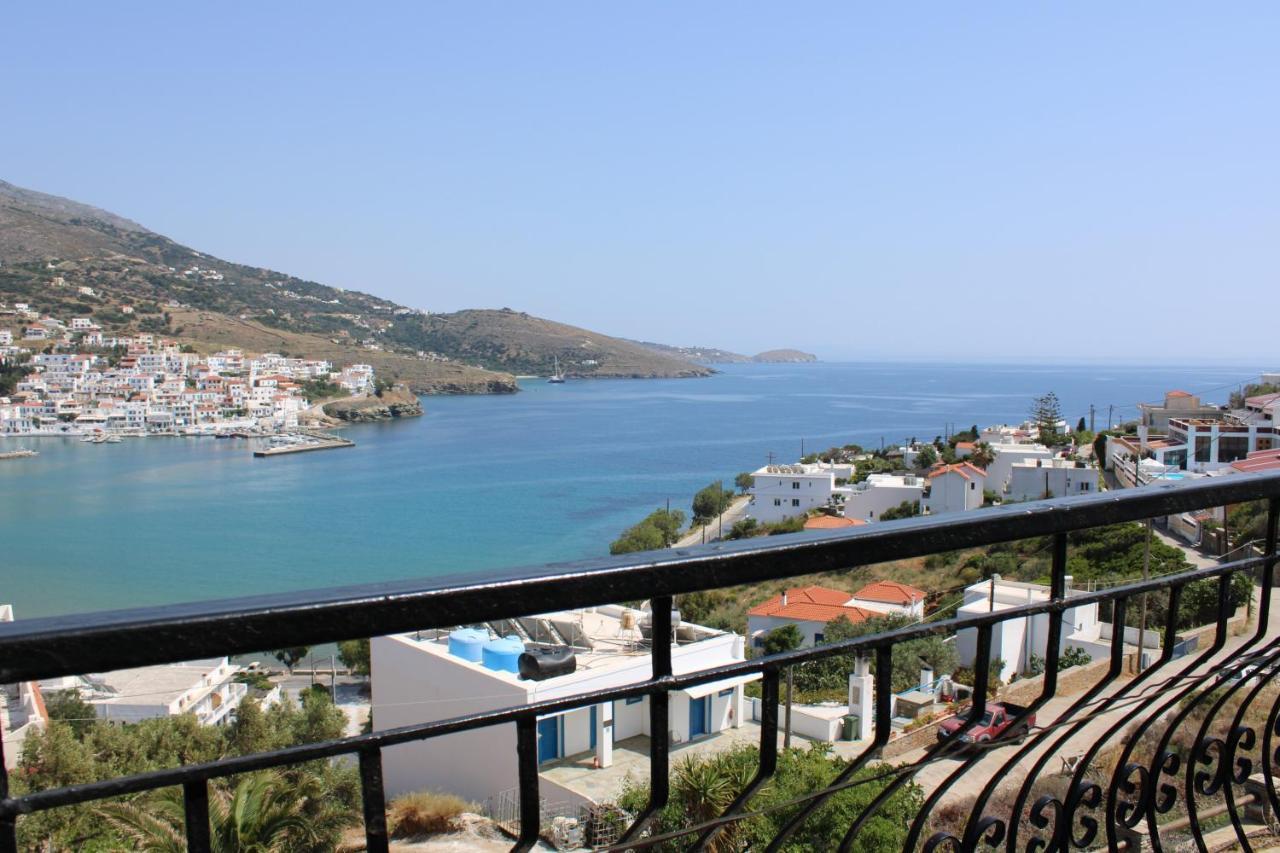 Hotel Blue Dolphin Batsi Exterior foto