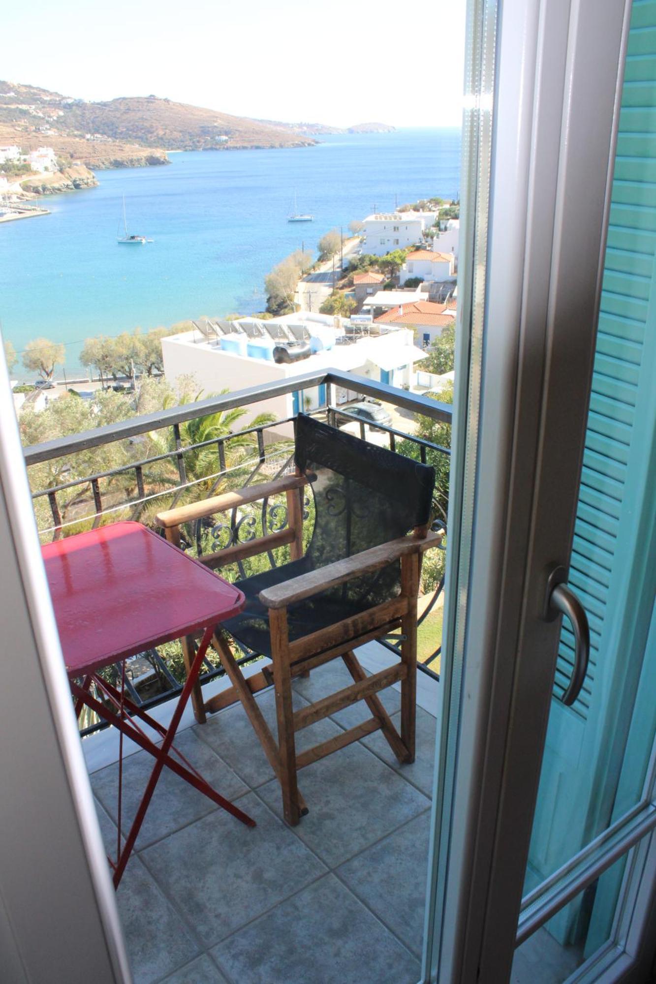 Hotel Blue Dolphin Batsi Exterior foto